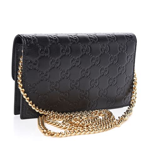 women gucci wallet on chain|gucci guccissima wallet on chain.